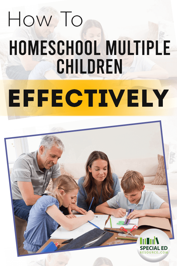 How to Homeschool Multiple Children Effectively