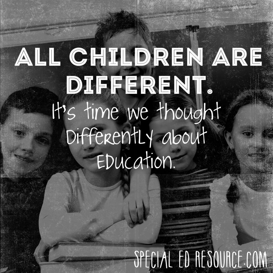 All Children Are Different