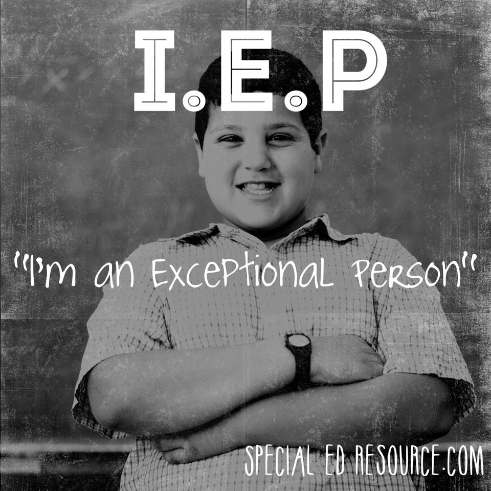 IEP | I’m An Exceptional Person