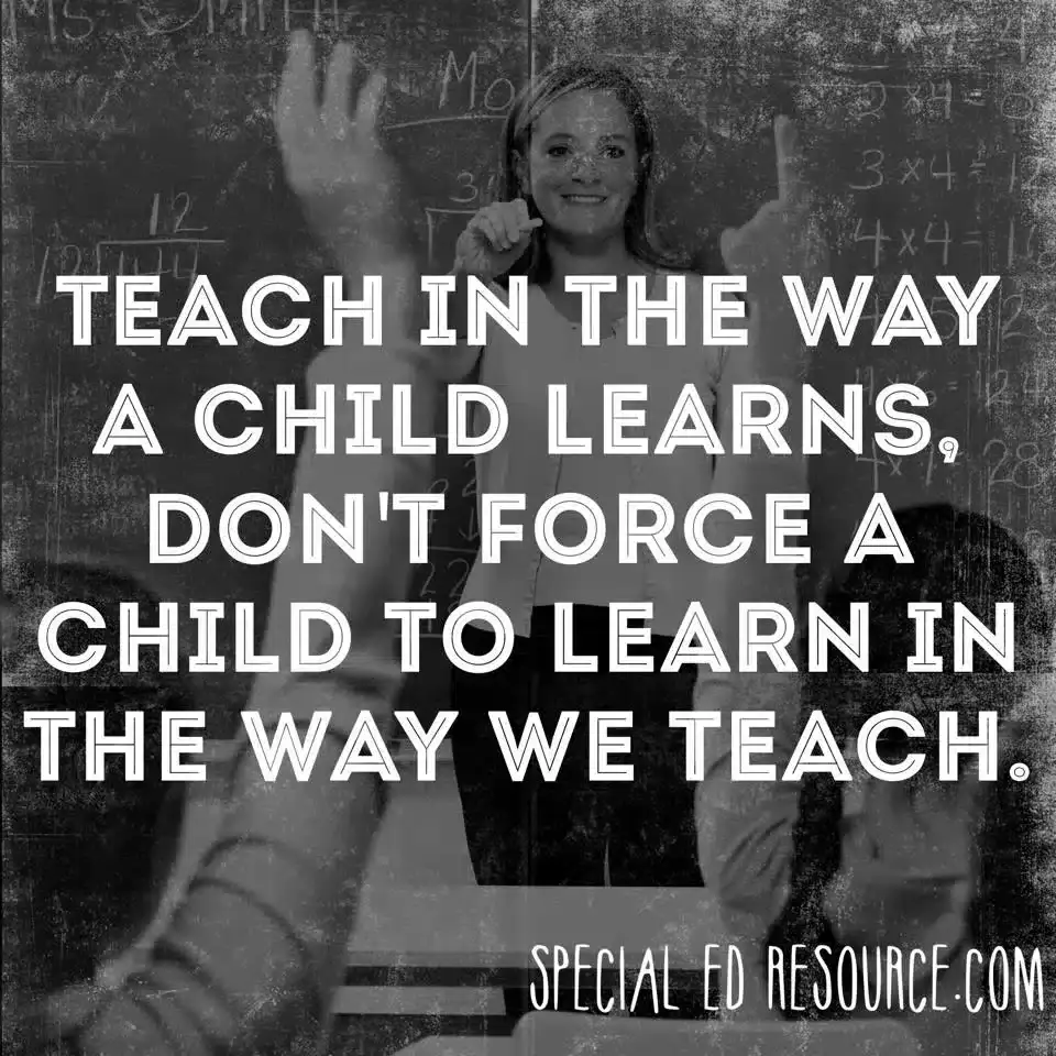 Teach In The Way A Child Learns