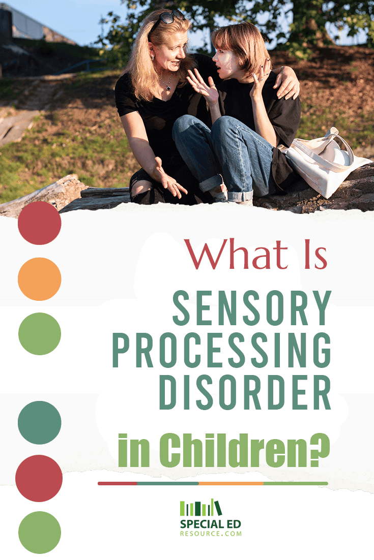 Mother supporting her daughter in conversation outside, showcasing understanding in dealing with Sensory Processing Disorder in Children.